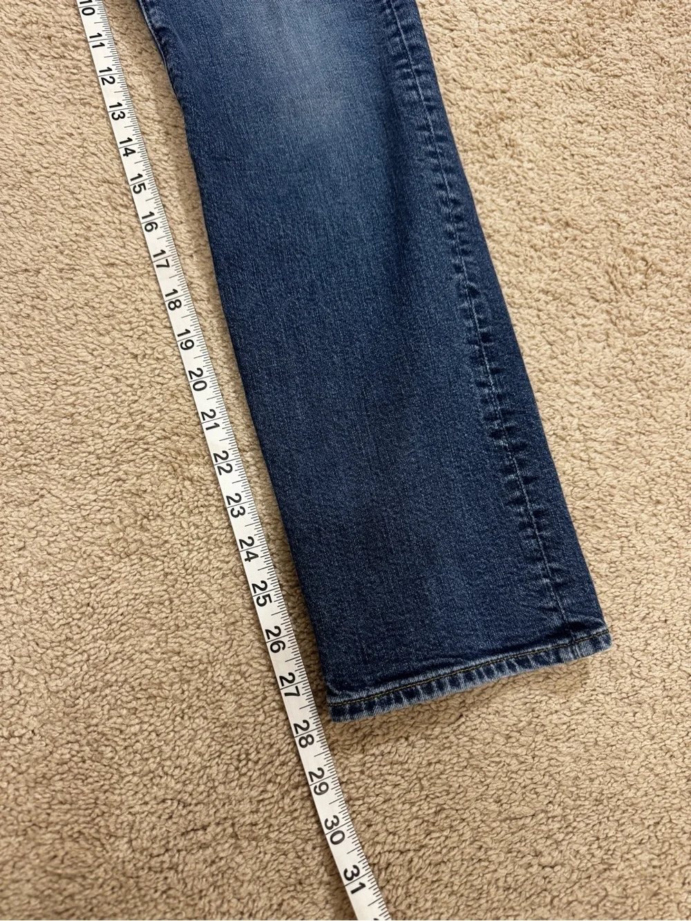 J. Crew 770 Men's Slim Fit Dark Blue Jeans